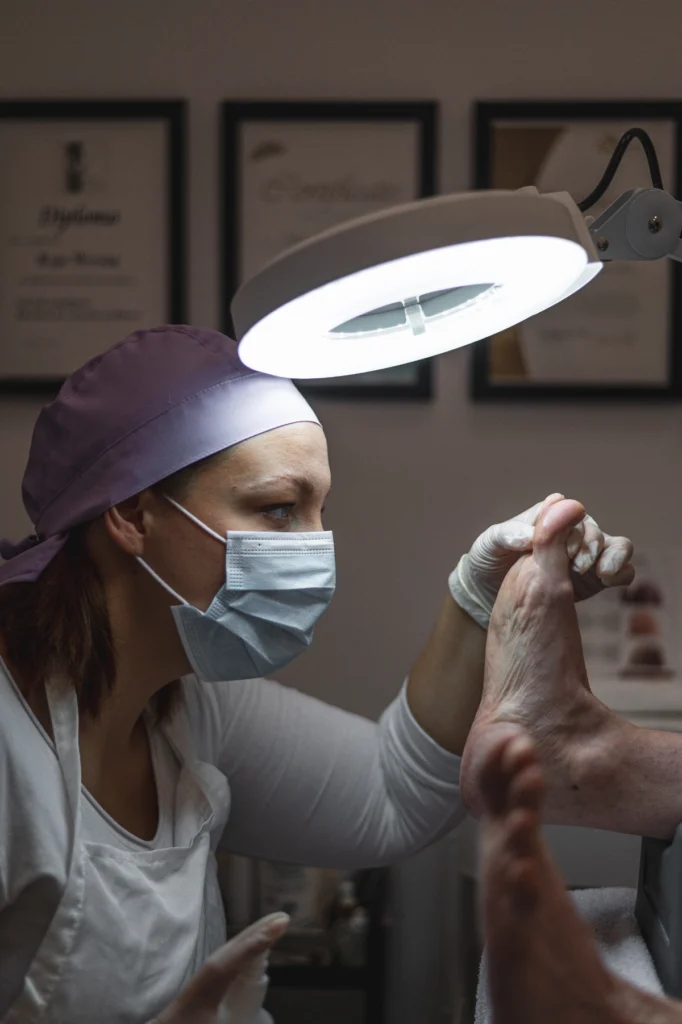 pedikura za negovana stopala